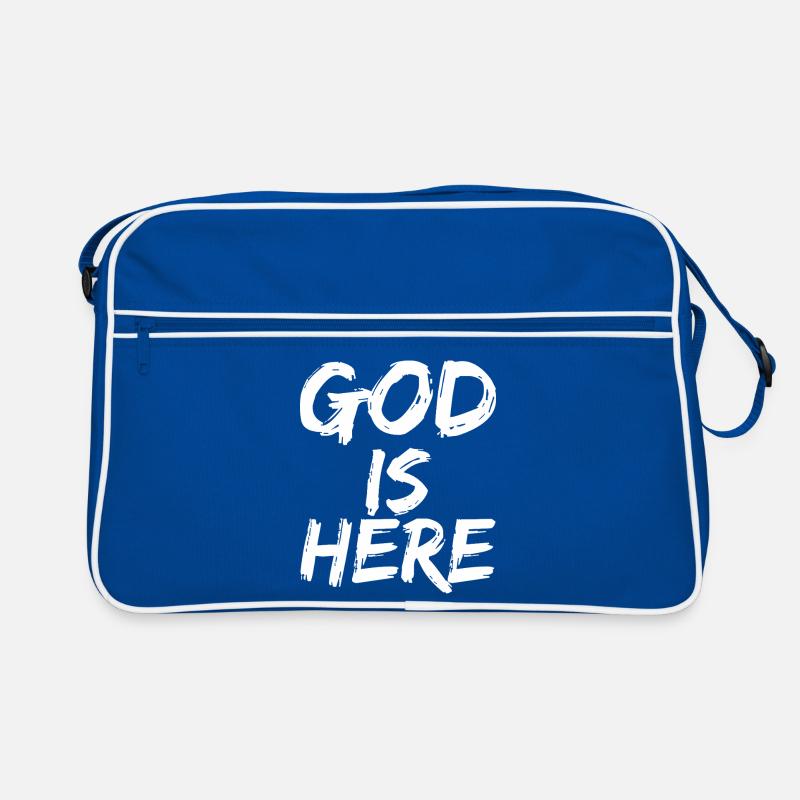 Dieu est là Sac Retro