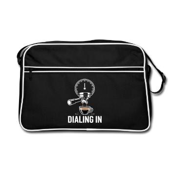 Dialing In Espresso Ritual - Retro Bag - black/white - Front