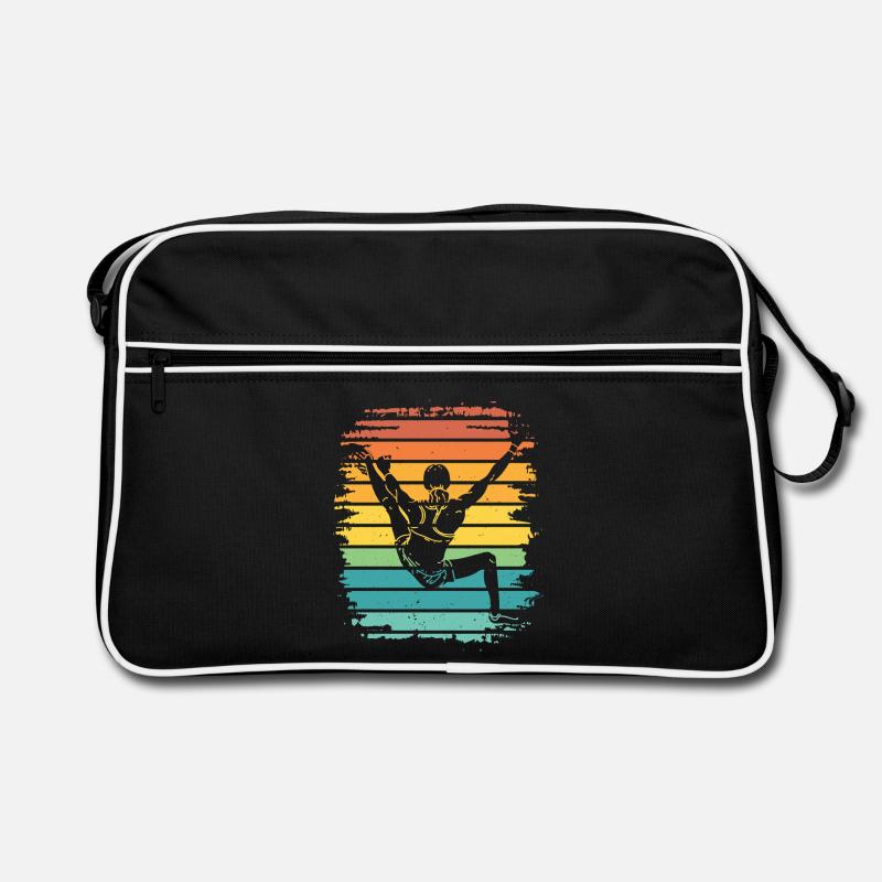 Boulderer Boulder Bouldern Retro Tasche