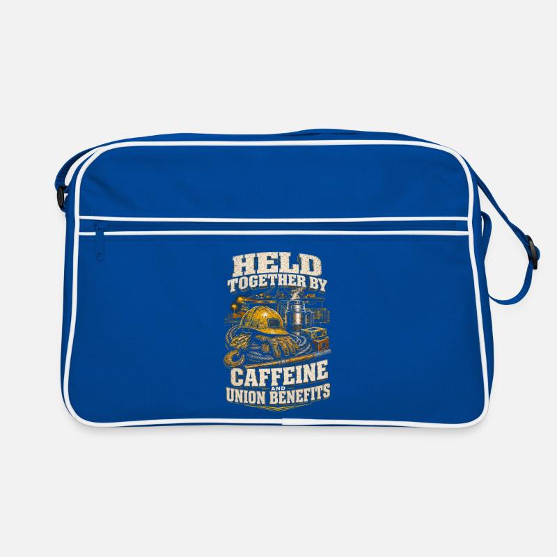 Dock Workers Caffeine And Union Benefits Retro Bag
