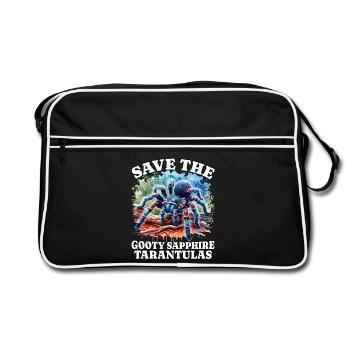 Save Gooty Sapphire Tarantula - Retro Bag - black/white - Front