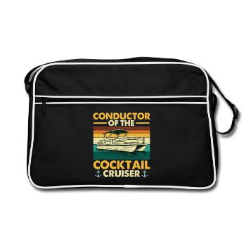 Conductor Of The Cocktail Cruiser - Retro Bag - black/white - Front