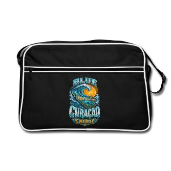 Curacao Energy - Sac Retro - noir/blanc - Devant