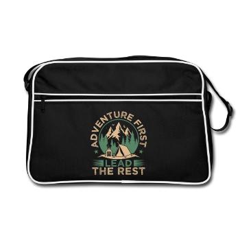 Aventures des chefs de filles Girl Scouts Premier Scout - Sac Retro - noir/blanc - Devant