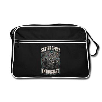 Route Setter Setter Spray Enthusiast - Retro Bag - black/white - Front