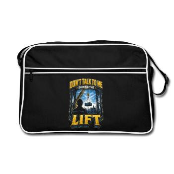 Crane operator Crane operator - Retro Bag - black/white - Front