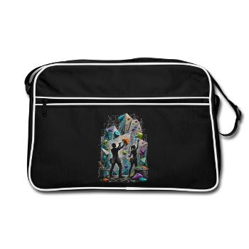 Route Setter Route Setter Route Construction - Retro Bag - black/white - Front