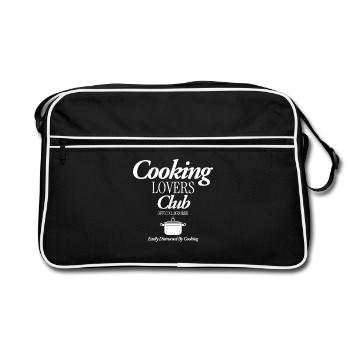 Club des Amoureux de la Cuisine - Sac Retro - noir/blanc - Devant