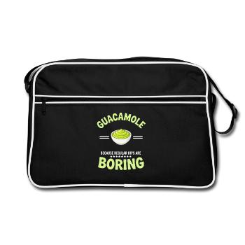 Guacamole Guac Dip Gift - Retro Bag - black/white - Front
