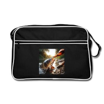 Carpe Biere - Sac Retro - noir/blanc - Devant