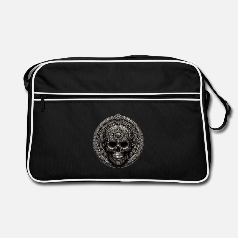 Maya Skull Retro Tasche