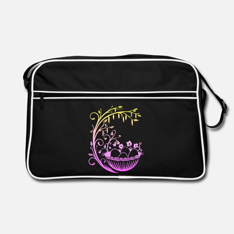 Easter Easter Basket Easter Basket Retro Bag