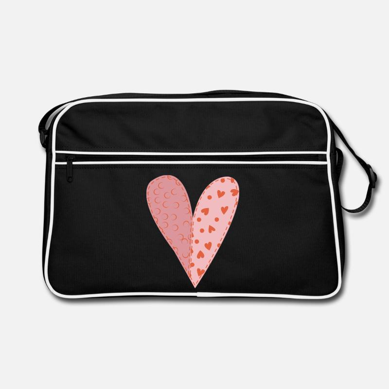 Patchwork Heart No9 Retro Bag