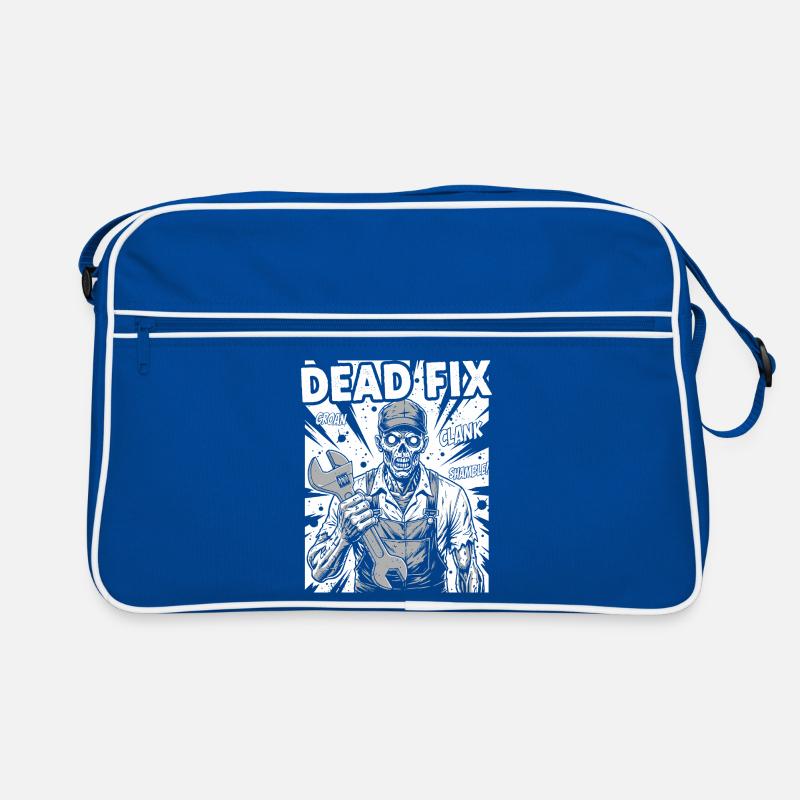 Dead Fix Skeleton Workshop Retro Bag