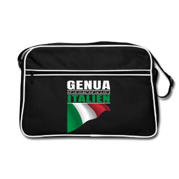 Gênes - Sac Retro - noir/blanc - Devant