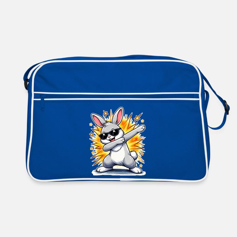 Lapin à tamponner Sac Retro