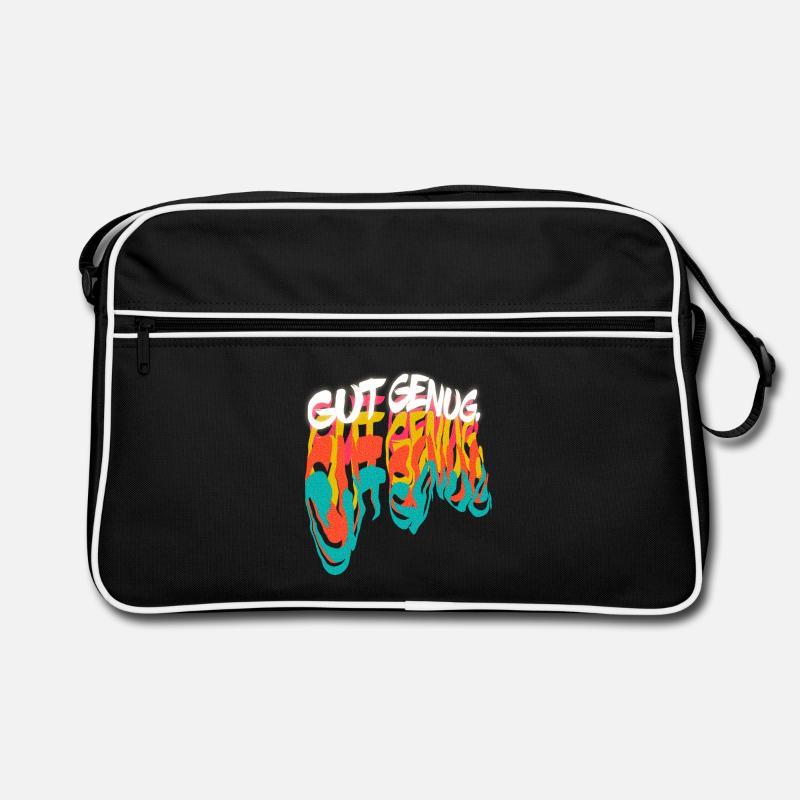 Buntes Graffiti Statement Retro Tasche
