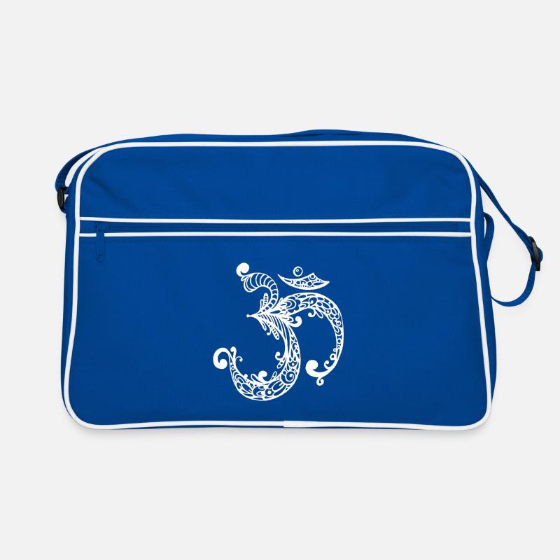 Om Zeichen Retro Tasche