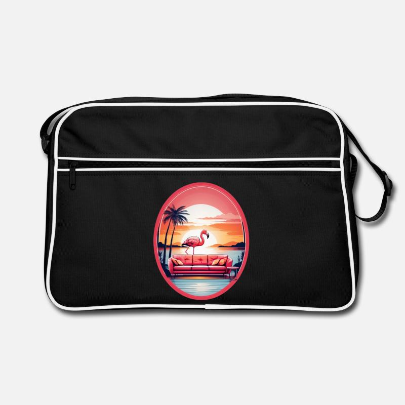 Flamingo Sofa Retro Tasche