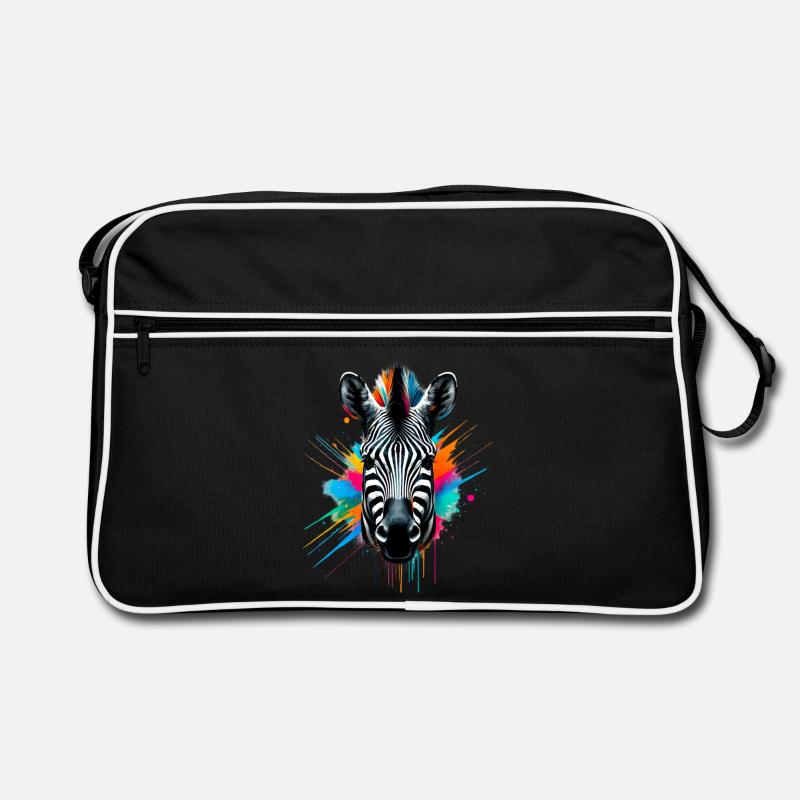 Zèbre Sac Retro