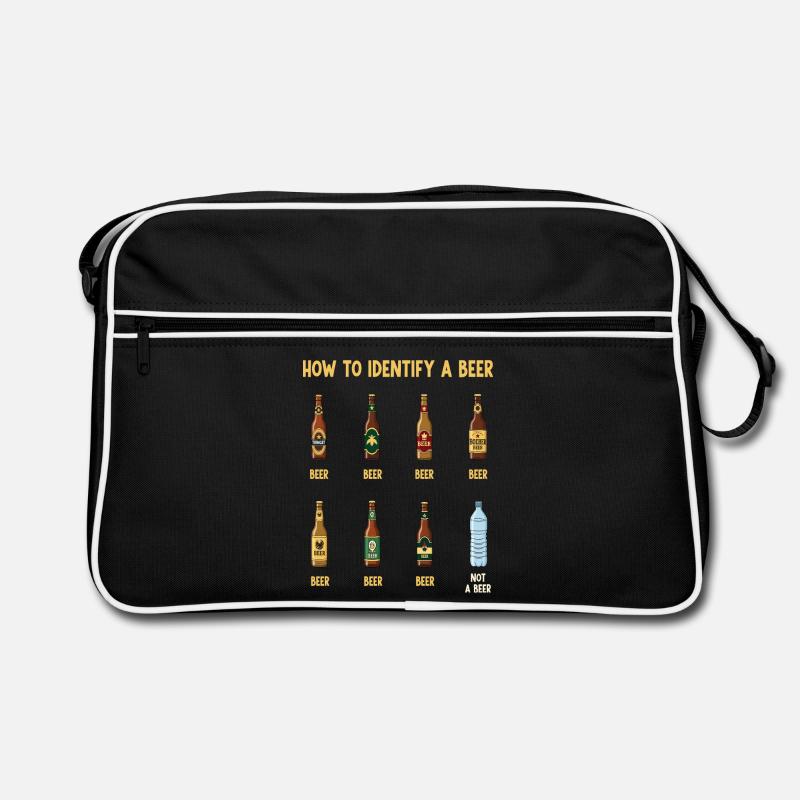 Beer Identification Guide Retro Bag