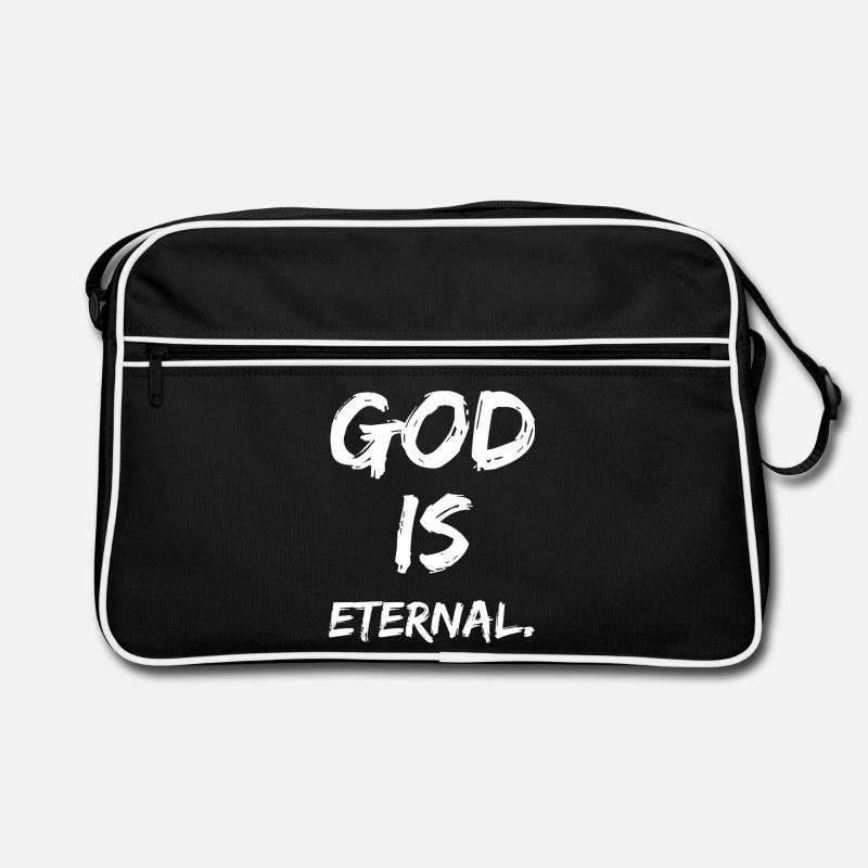 Dieu est éternel Sac Retro