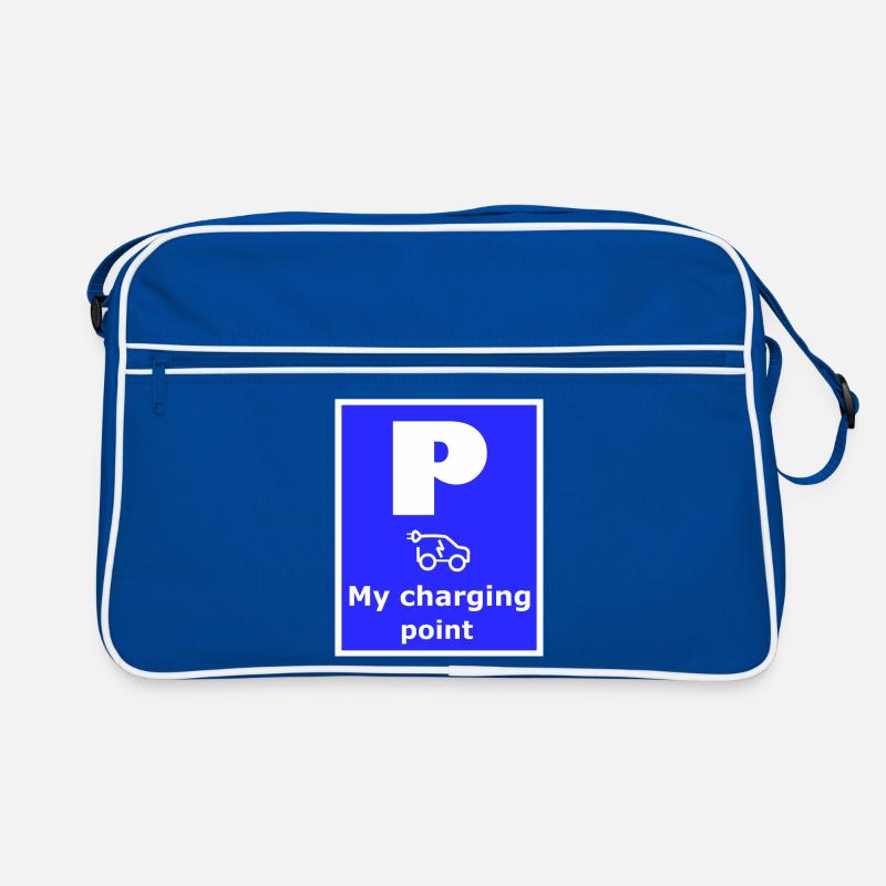 Mon panneau de borne de recharge Sac Retro