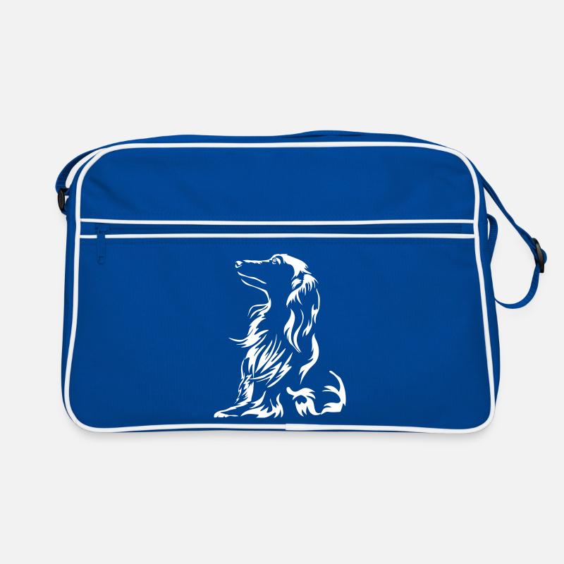 Dackel "Black Edition" Retro Tasche