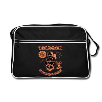 Rostock Ville natale - Sac Retro - noir/blanc - Devant