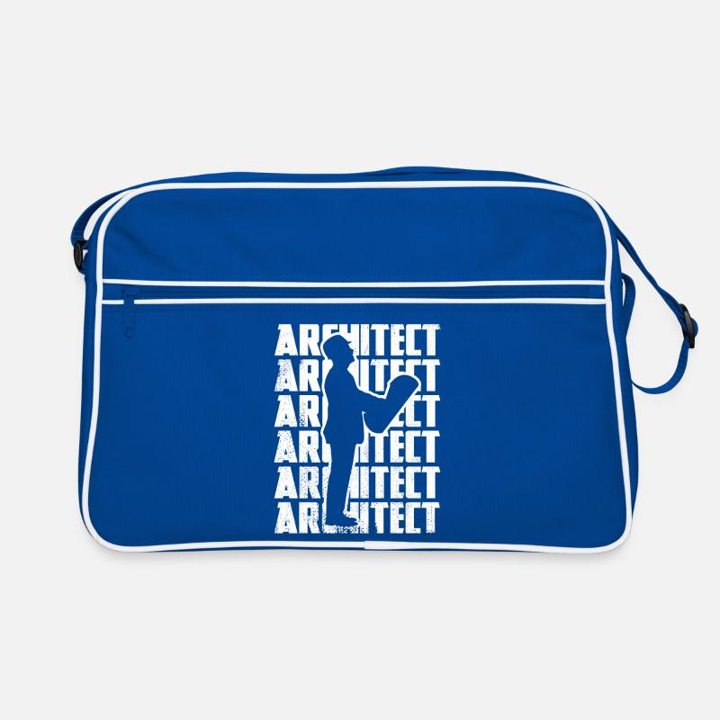 Funny Architect Retro Bag