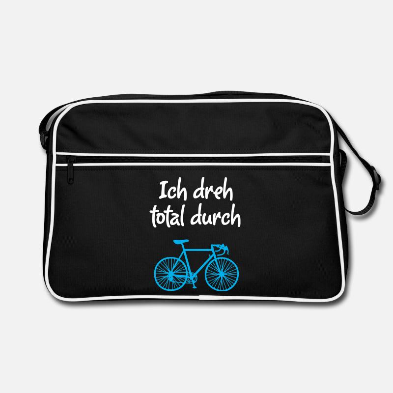 Roue Vélo Vélo De Route Climat Environnement Hobby - Sac Retro - noir/blanc