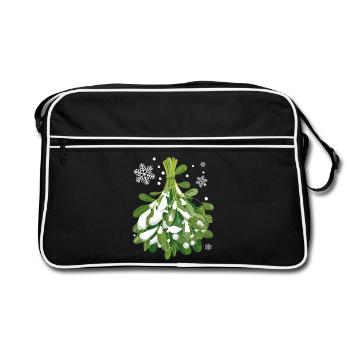 Mistletoe - Retro Bag - black/white - Front