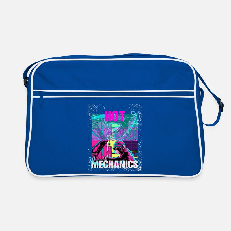 Hot Mechanics – Conception de garage Neon Monkey Sac Retro