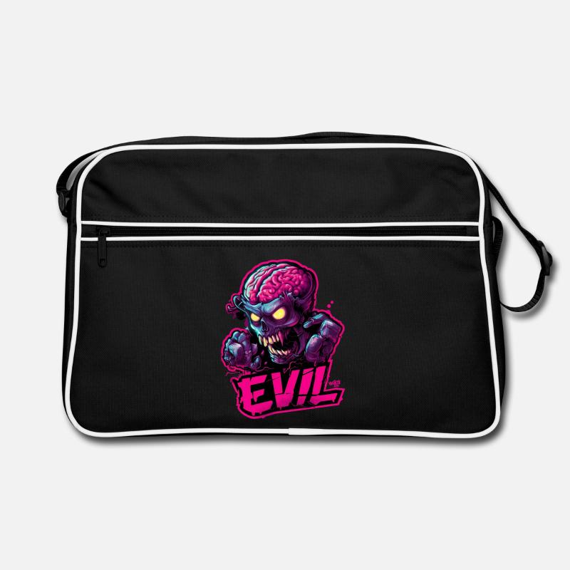 Evil Zombie Retro Tasche