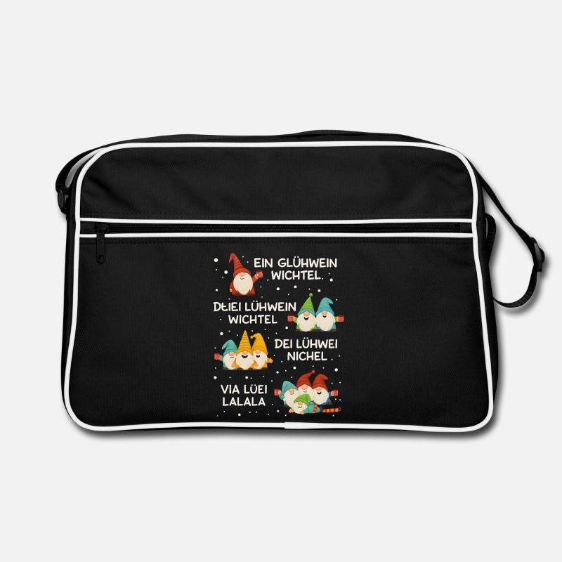 Fusselviecher A mulled wine, two mulled wine gnomes Retro Bag