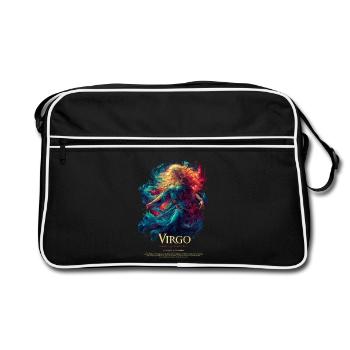 Vierge - Sac Retro - noir/blanc - Devant