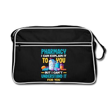 Pharmacist Pharmaceutical Technical - Retro Bag - black/white - Front