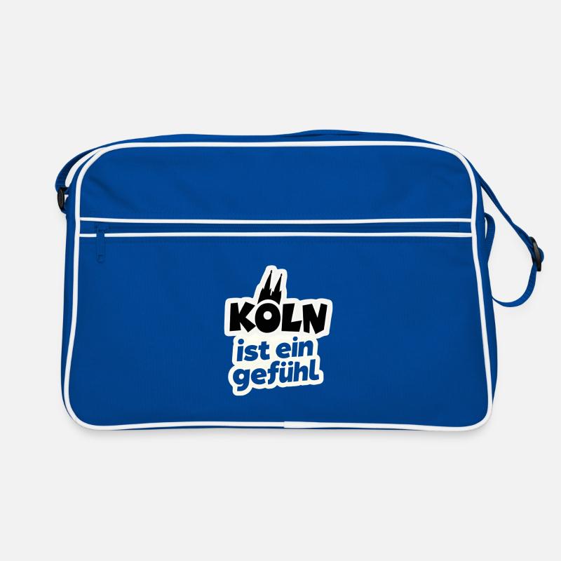 Cologne is a feeling Cologne cathedral Retro Bag