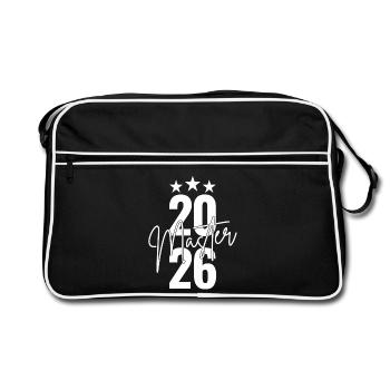 Master 2026 - Sac Retro - noir/blanc - Devant
