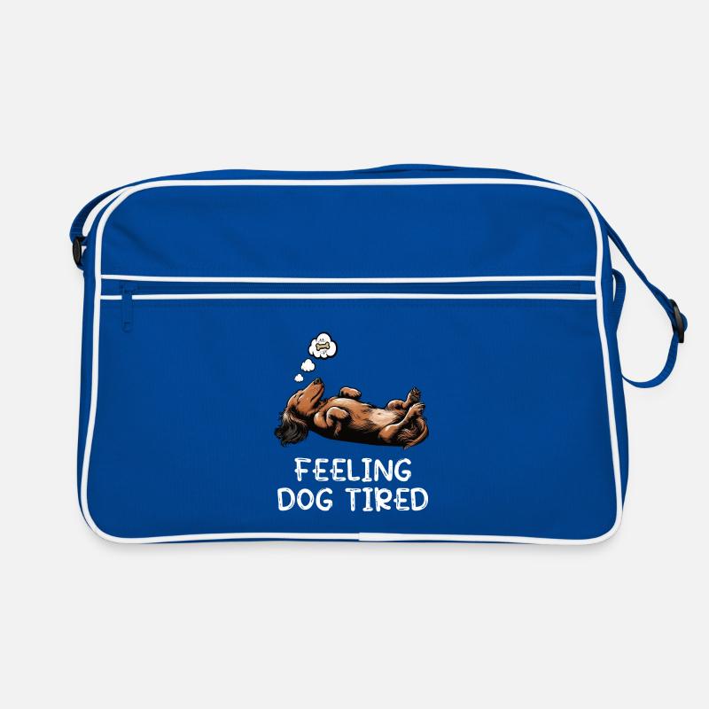 Se sentir fatigué par chien Teckel Sac Retro