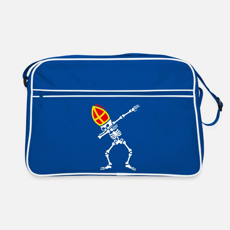 Dab Sinterklaas dab squelette Saint dabbing dabbing Sac Retro