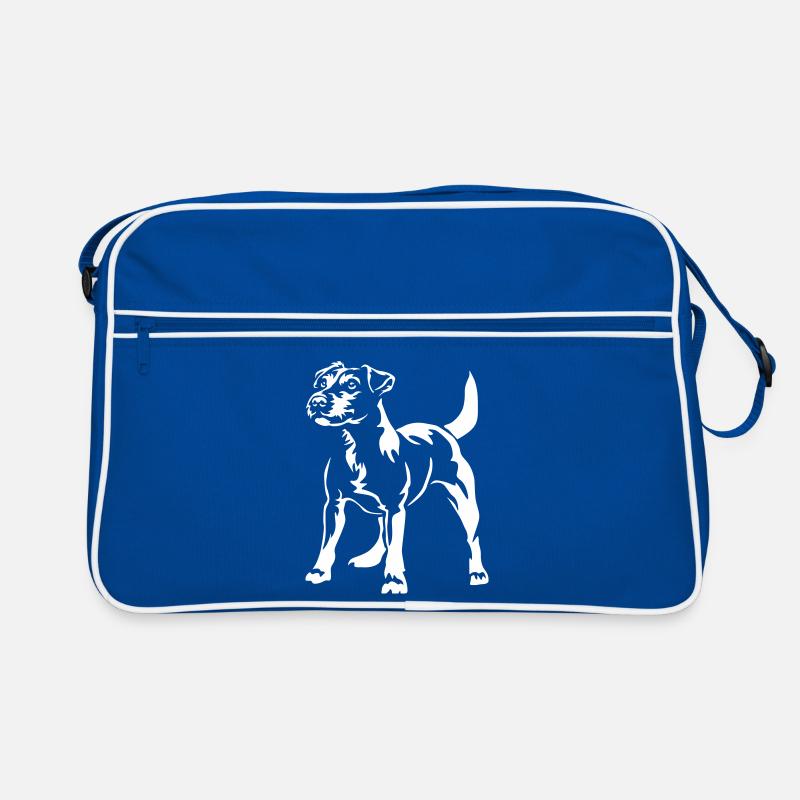 Parson Russell Terrier "Black Edition" Retro Tasche
