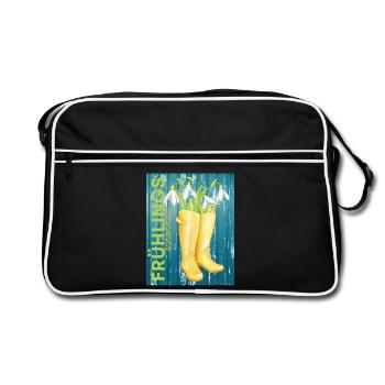 Spring Beauty Spring - Vocabulaire - Sac Retro - noir/blanc - Devant