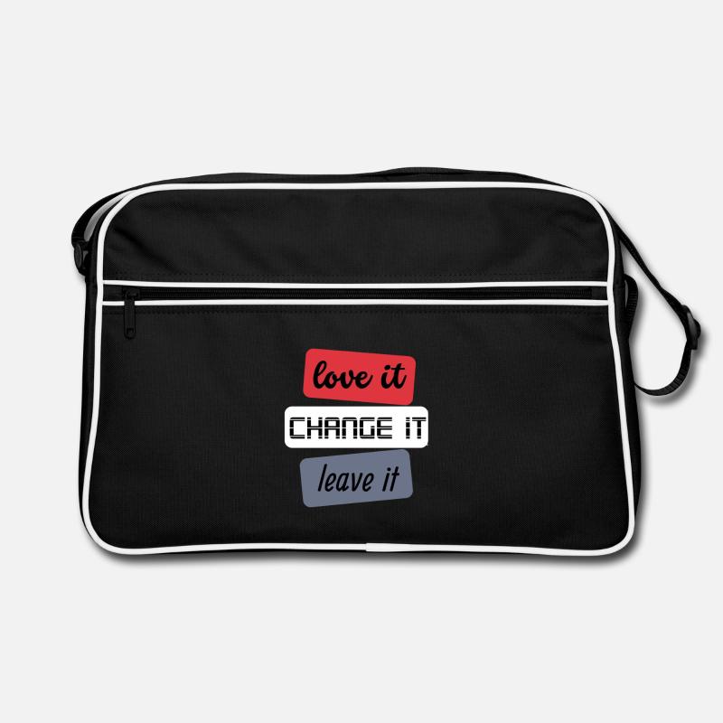 Love it Change it Leave it Retro Bag