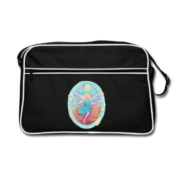 Elfe magique de la joie - Sonja Ariel von Staden - Sac Retro - noir/blanc - Devant
