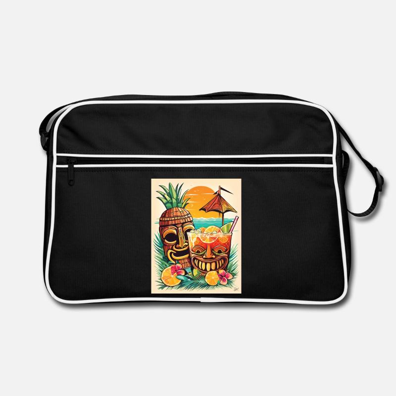 Tiki Cocktail Sac Retro