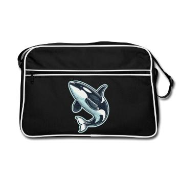 Orque - Sac Retro - noir/blanc - Devant
