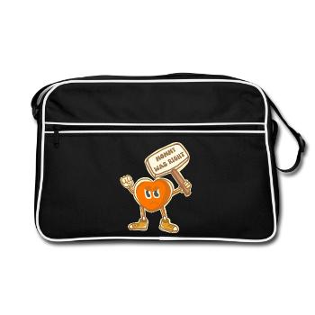 Mom was right retro art. petiteToulon - Retro Bag - black/white - Front