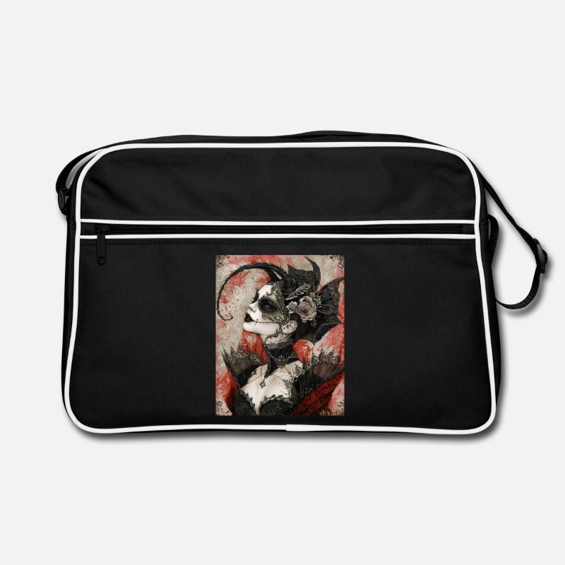 Dark Gothic Diva Retro Tasche
