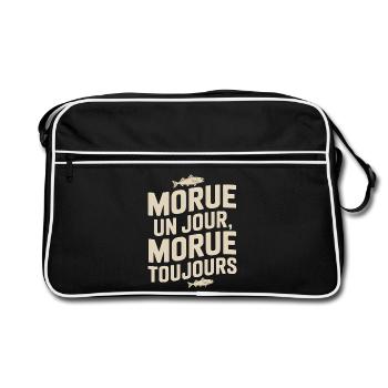 Once cod Cod - Retro Bag - black/white - Front